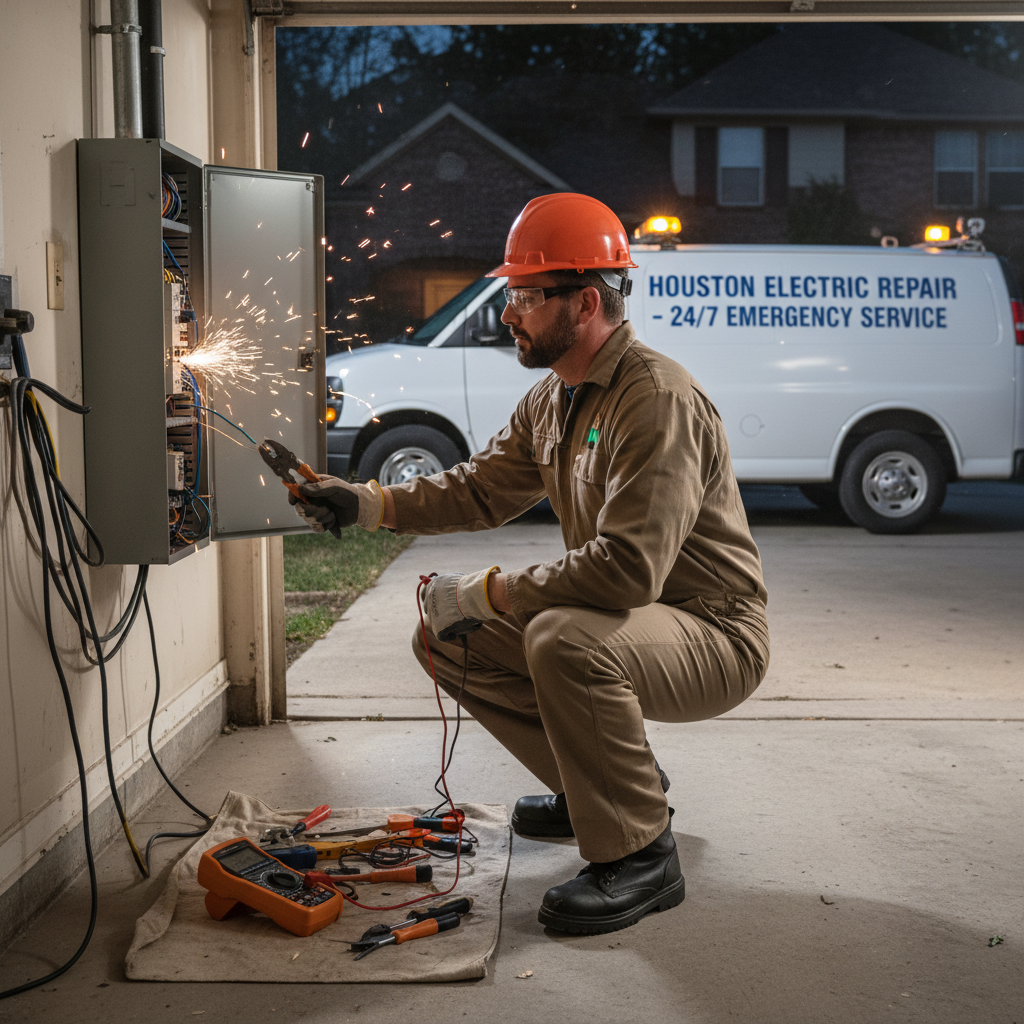 24/7 Electrical Emergency Repairs - Tell Projects Friendswood TX