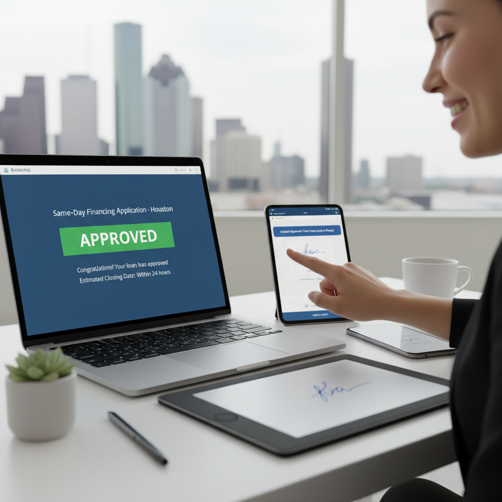 Same-Day Financing Approval - Tell Projects Friendswood TX