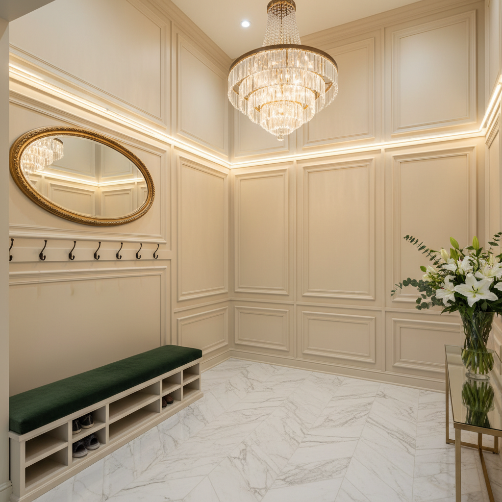 Entryway & Hallway Upgrades - Tell Projects Friendswood TX