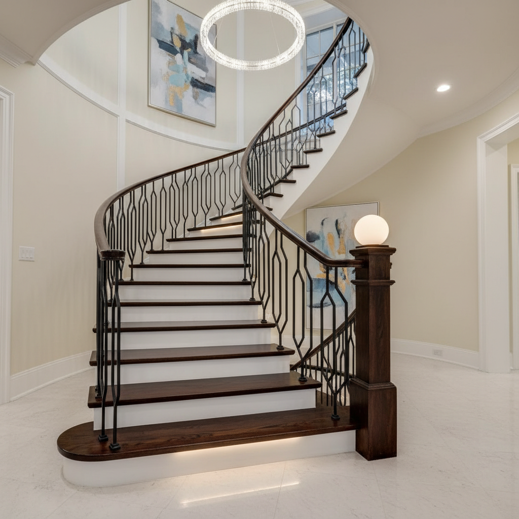 Staircase Remodeling Friendswood - Tell Projects Friendswood TX