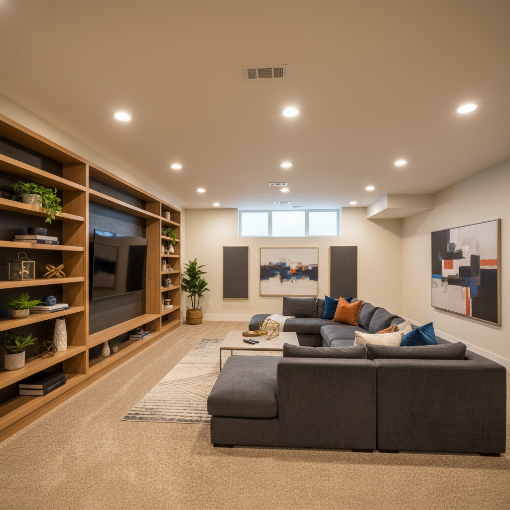 Basement Finishing Friendswood TX